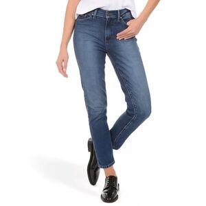 Mott & Bow Ridge Tapered Mom Jeans W27 Medium Blue
